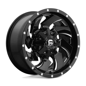 Fuel – D574 CLEAVER – Black – 17″x9″ 1mm – Summer Wheels – D57417909850